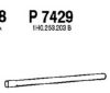 VW 357253203B Exhaust Pipe